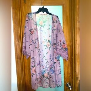 Wallflower Kimono, beach cover up, accessory